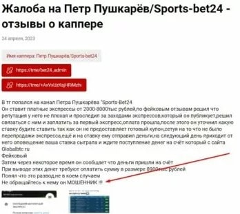 Отзывы о Петре Пушкареве