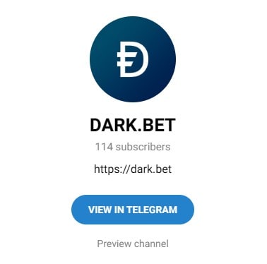 Dark.Bet в Телеграм