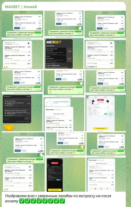 Переписка MaxBet с подписчиками