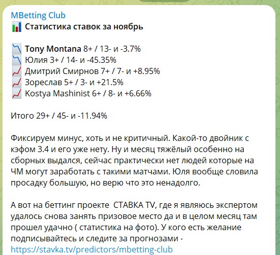 Обзор проекта MBetting